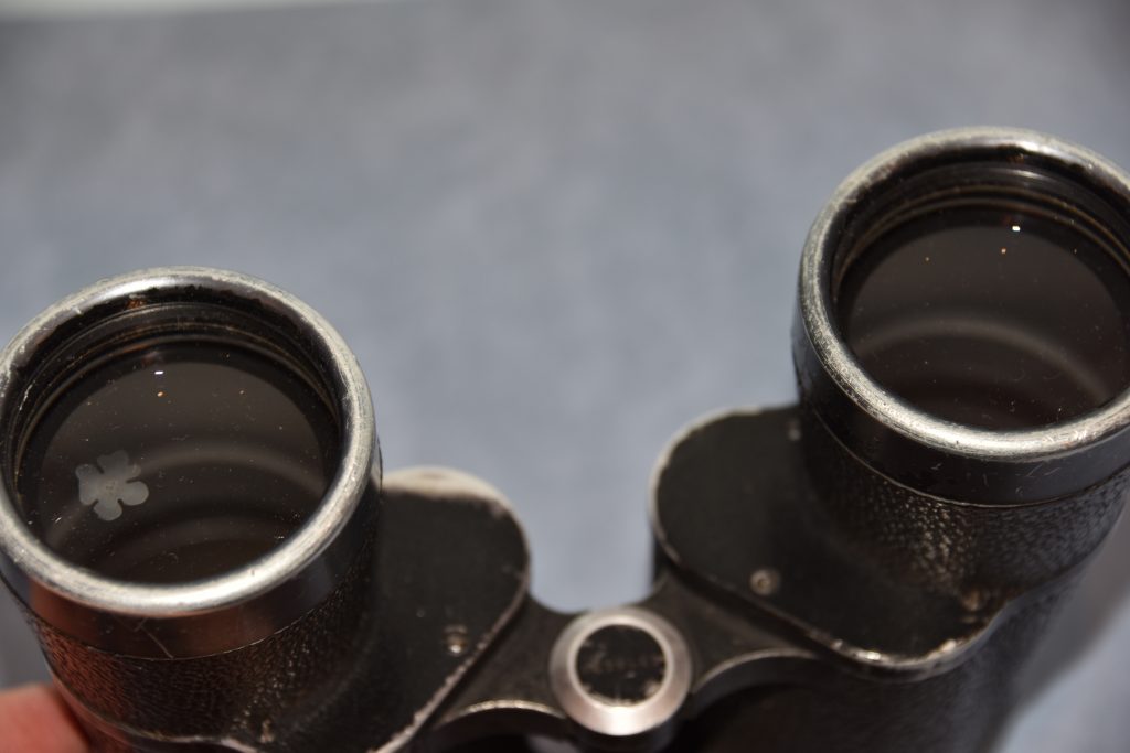 CARL ZEISS BINOCULARS with fake ss markings ! German Holsters