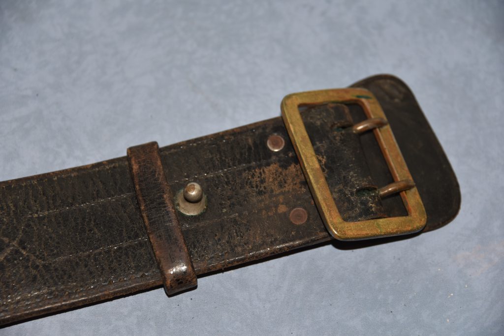 Belgian officer leather belt. – German Holsters
